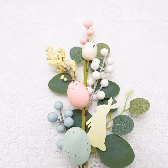 Tabletop Artificial Branch Tree Decoration Easter Egg