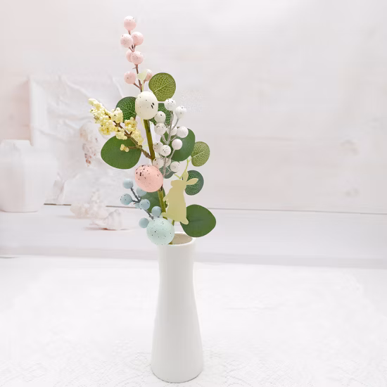 Tabletop Artificial Branch Tree Decoration Easter Egg