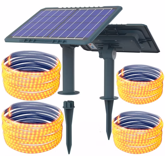 Yaye Solar Factory Fournisseur 50W 5m de haute qualité extérieur étanche IP65 bande LED couleur unique jardin vacances de Noël paysage fabricant de lumière décorative