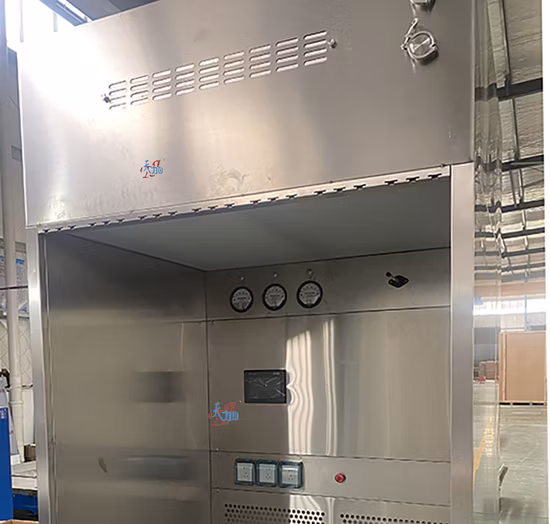 Vidéo de support technique pour douche à Air propre, machine à masques, salle blanche pour enfants