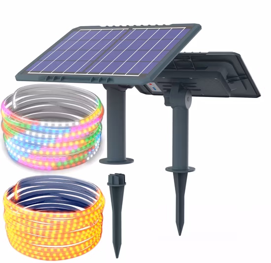 Yaye Solar Factory Fournisseur 50W / 100W / 200W extérieur étanche IP65 RVB / bande LED couleur unique jardin vacances de Noël paysage fabricant de lumière décorative